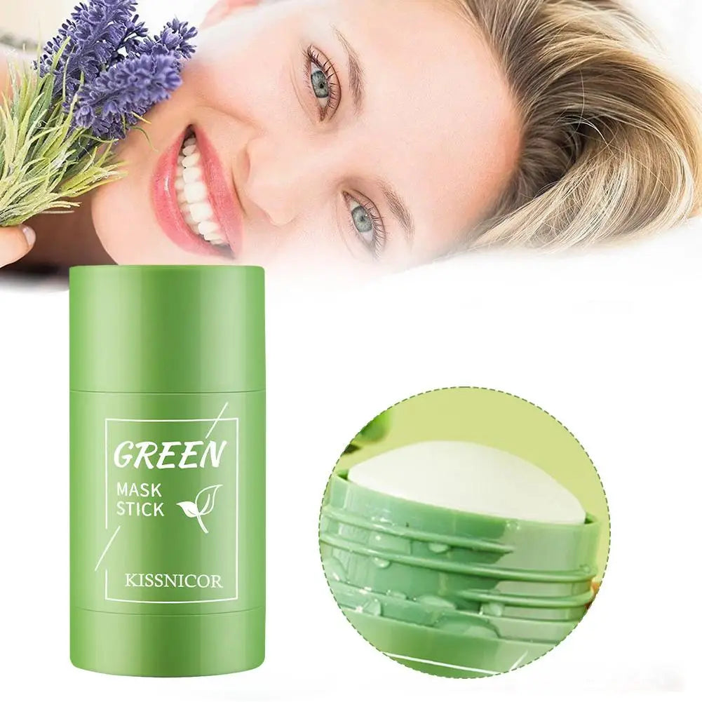 Green Tea Pore Cleansing Stick – Blackhead Remover & Facial Detox Mask (40g)
