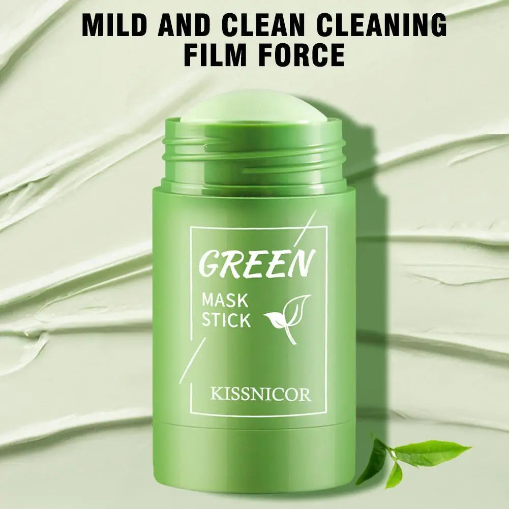 Green Tea Pore Cleansing Stick – Blackhead Remover & Facial Detox Mask (40g)